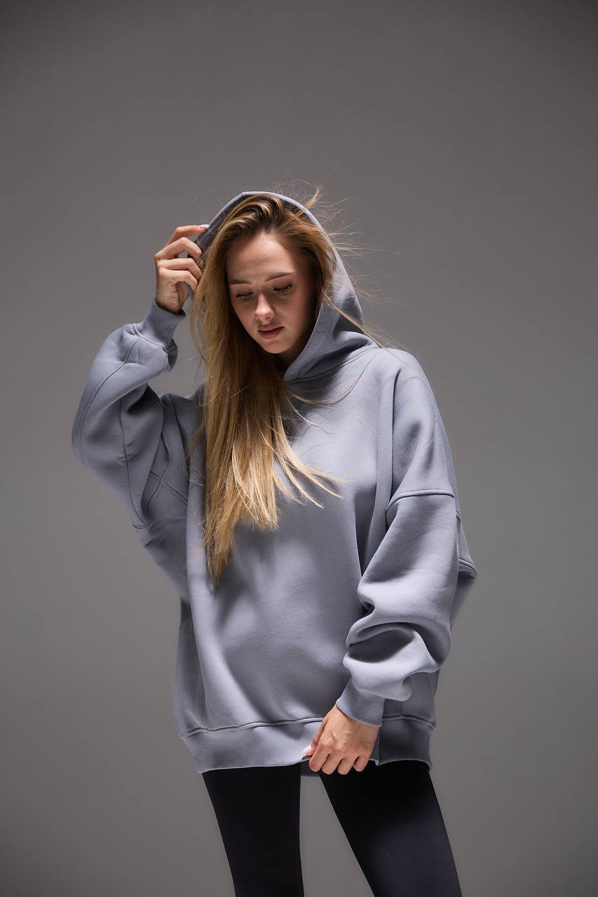Sudadera con capucha OVERSIZED con bordado 3D "MOON"