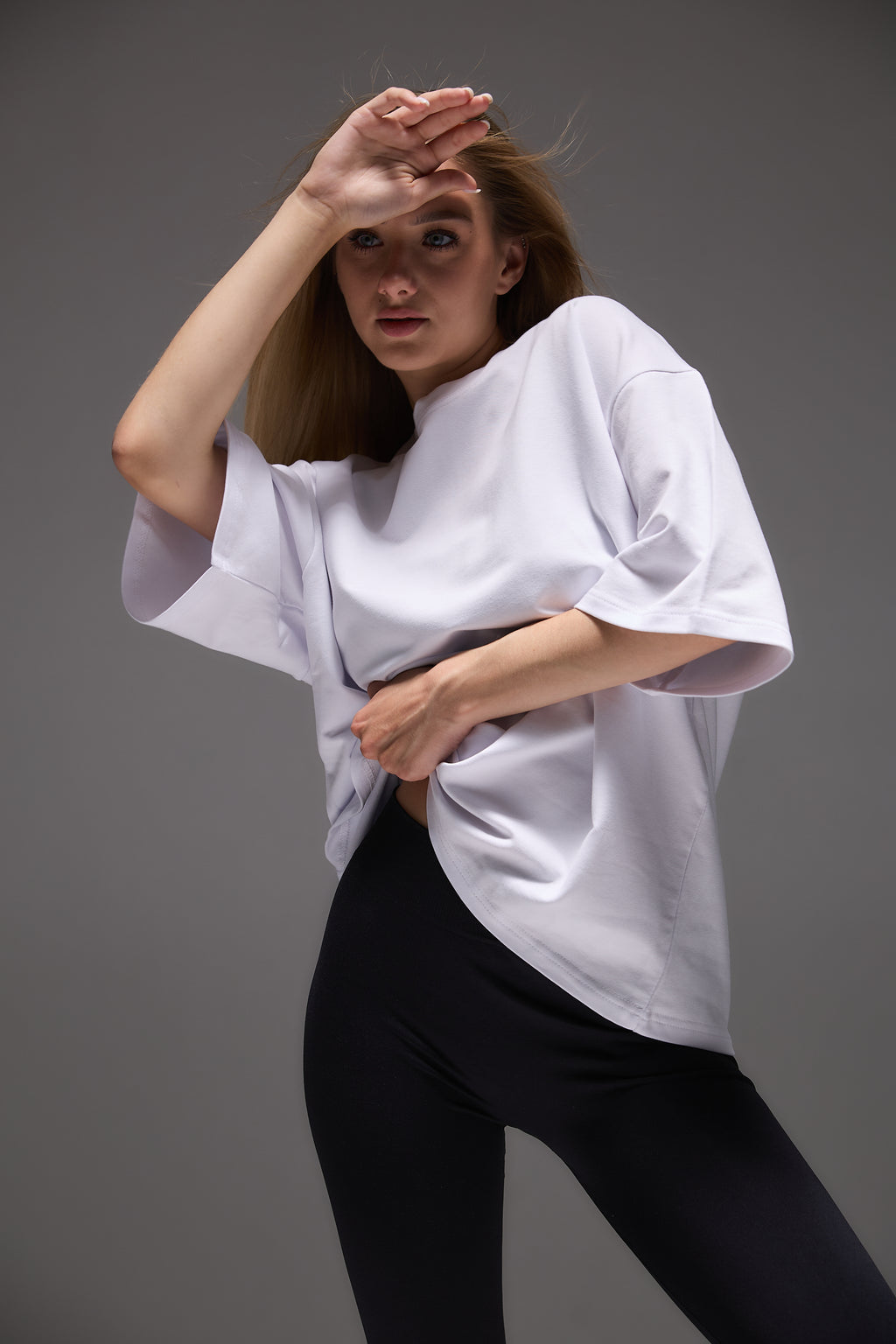 Camiseta básica oversized