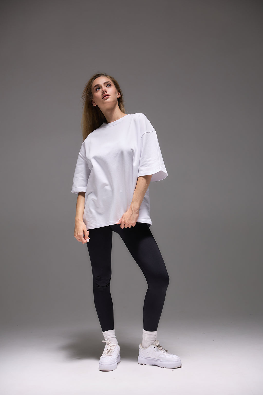 Camiseta básica oversized
