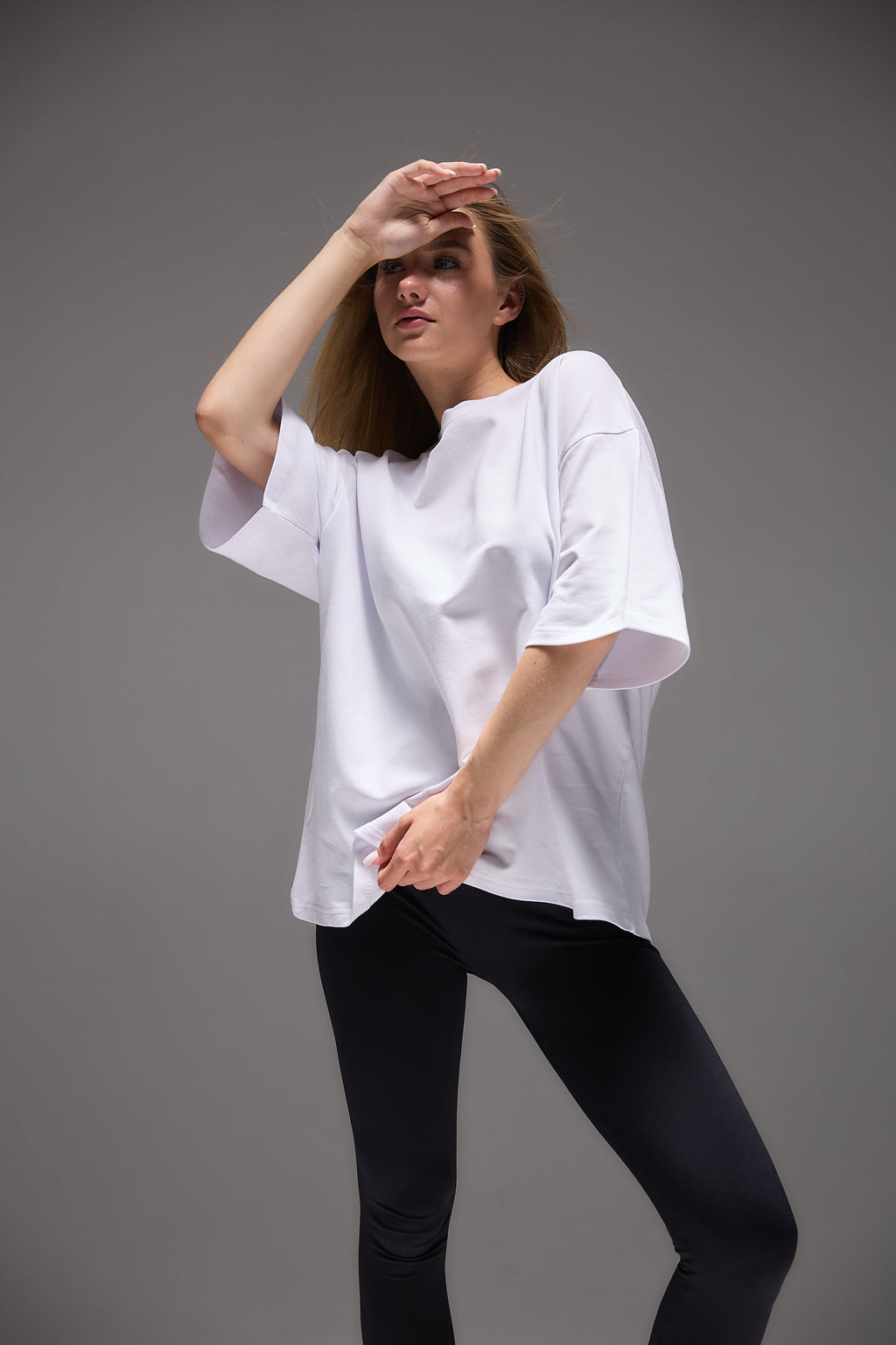 Camiseta básica oversized