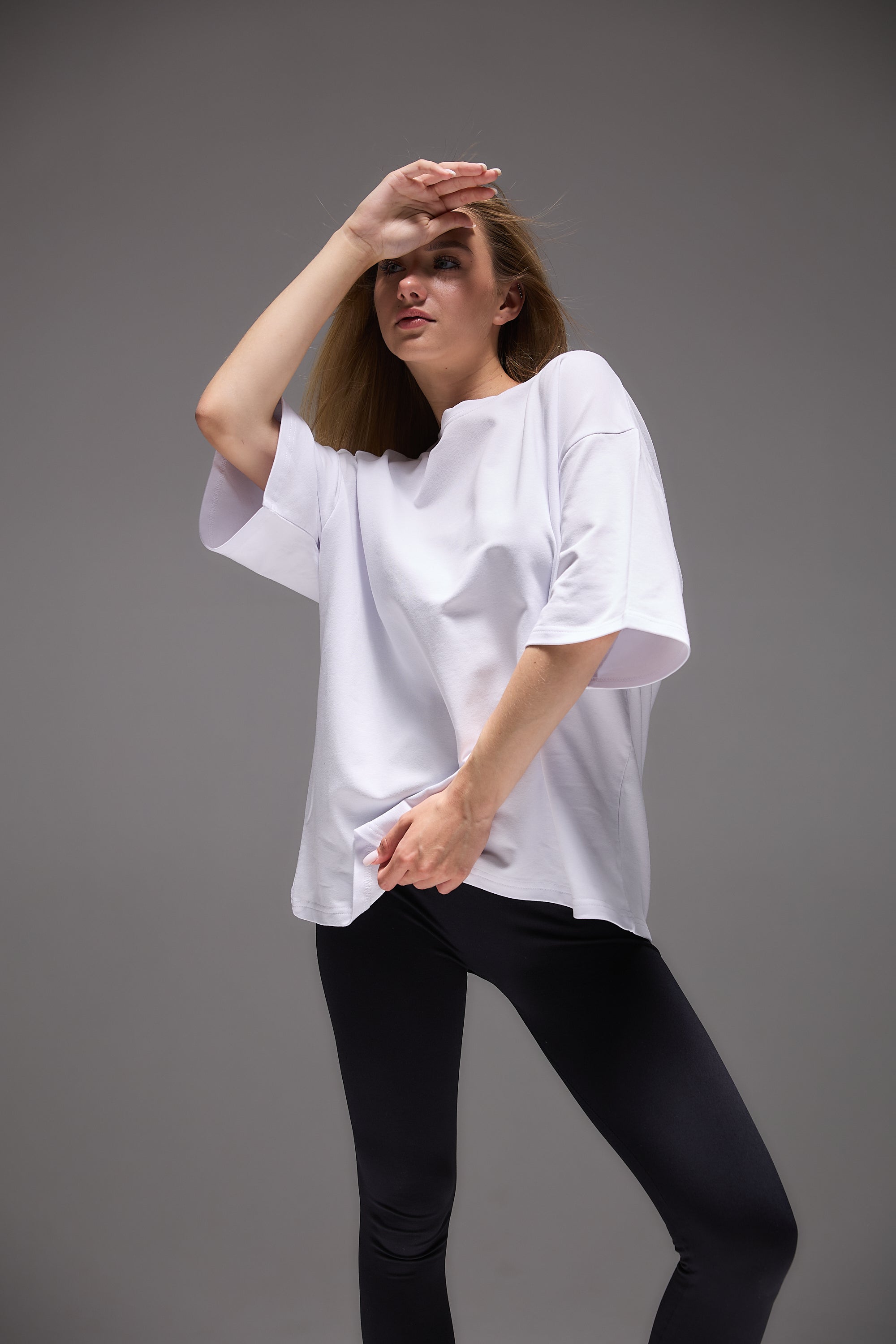 Camiseta básica oversized