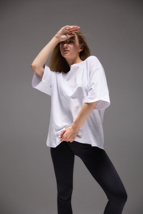 Camiseta básica oversized
