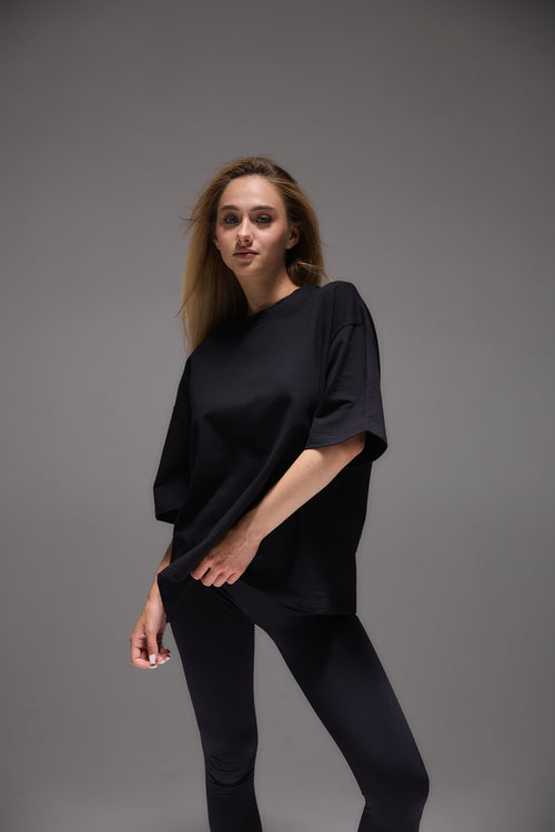 Camiseta básica oversized