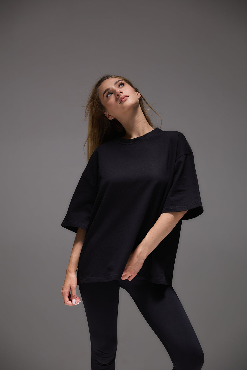 Camiseta básica oversized