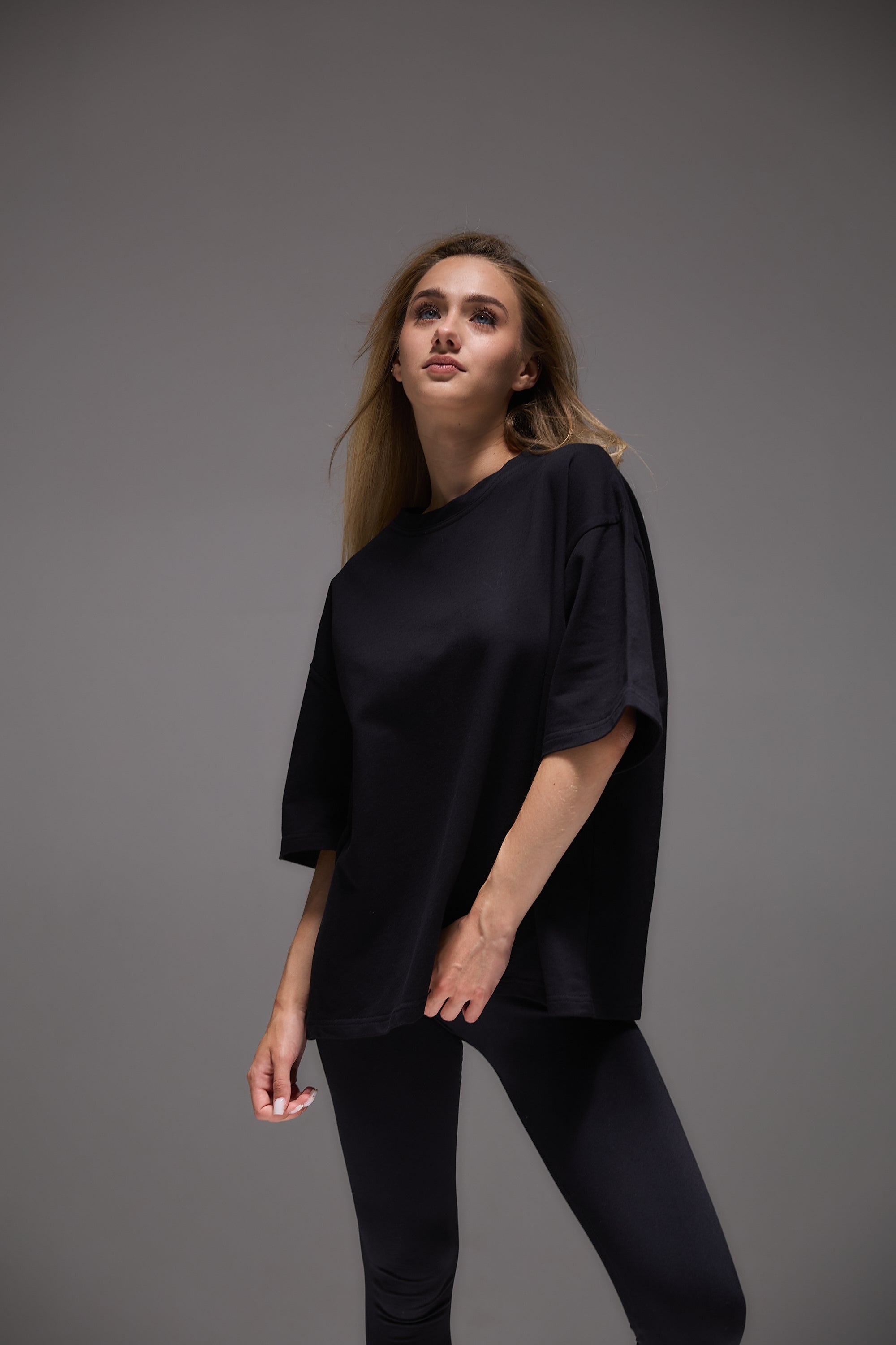 Camiseta básica oversized